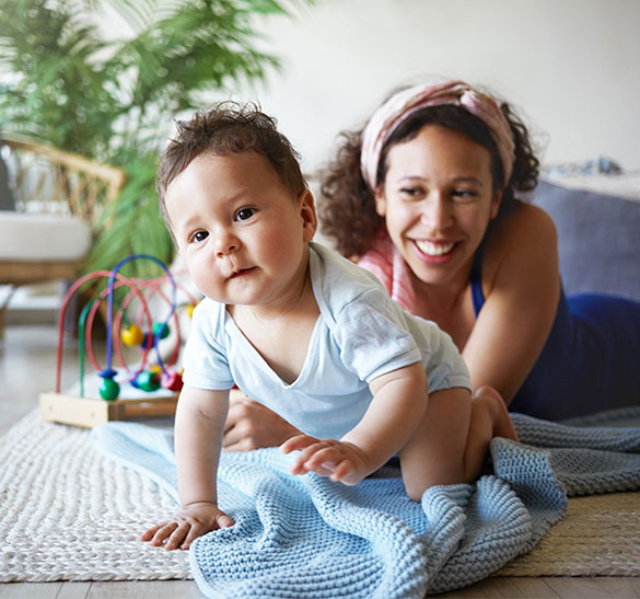 Une nounou au top avec des enfants